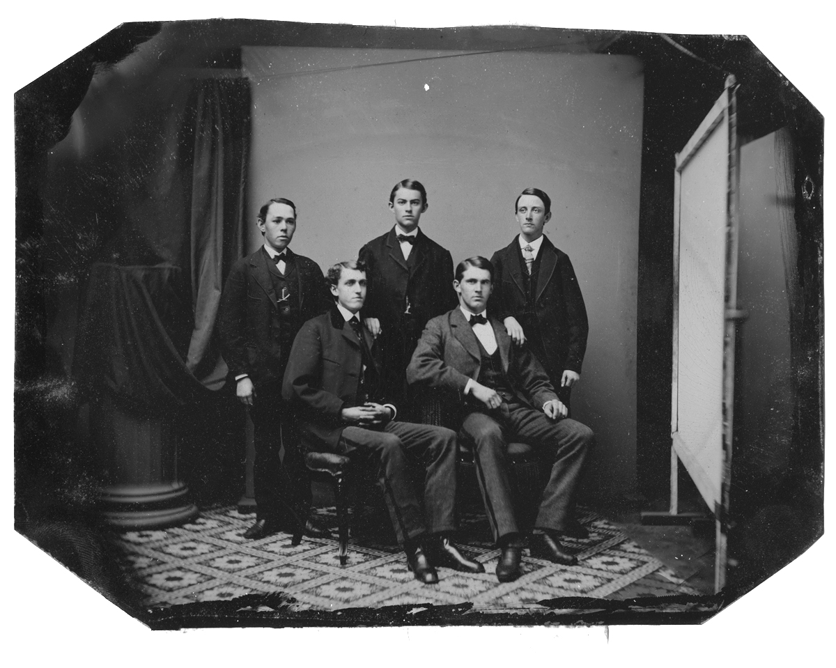 Wendell Adams, Rufus Toby, Winslow Faunce, Bradford Adams, Charles Everson, no date