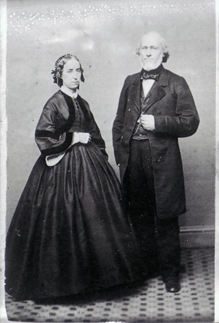 Ichabod Washburn and wife, no date